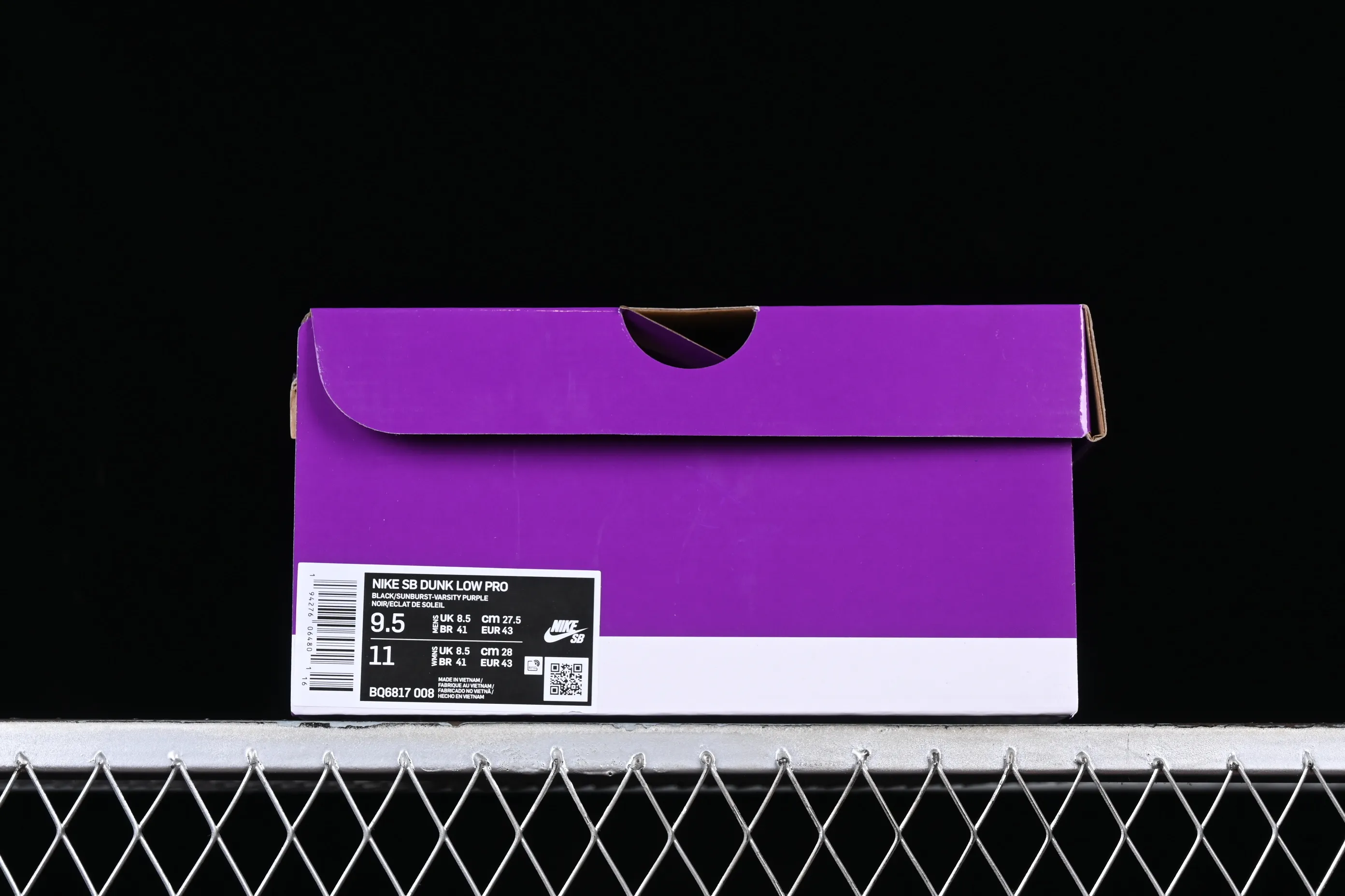 All Categories Nk SB Dunk Series Nk SB Dunk Low low-top sneakers NK Dunk SB Low SP Grape Purple Retro low-top casual sports skateboard shoes BQ6817-008